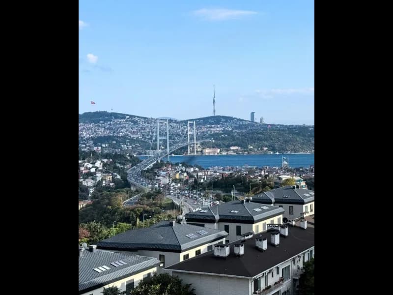 Balmumcu'da Kesintisiz Boğaz Manzaralı Satılık 3+1 Daire  - İstanbul, Beşiktaş, Balmumcu Mah