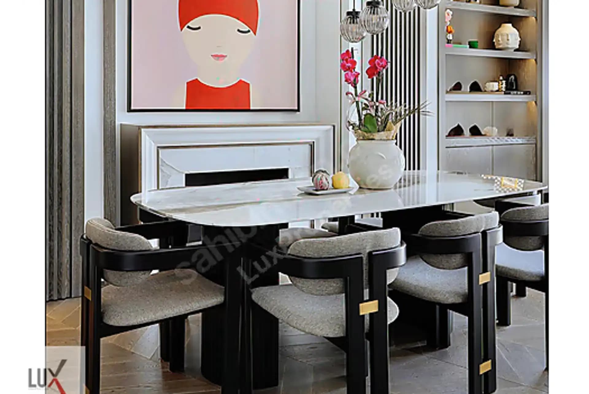 İstinyepark Residence'ta Özel Tasarım Çatı Dubleksi Kiralık /LUX