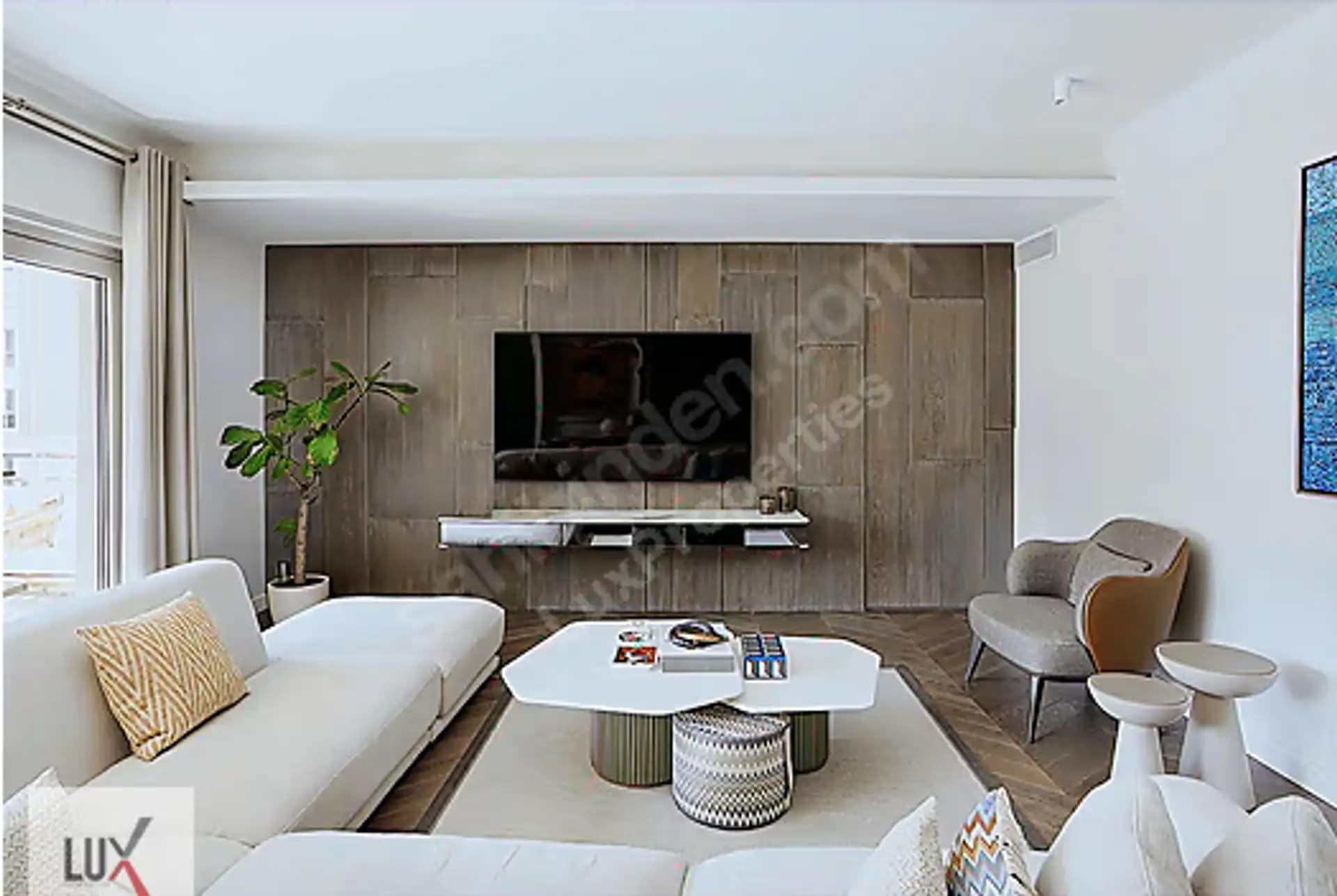 İstinyepark Residence'ta Özel Tasarım Çatı Dubleksi Kiralık /LUX