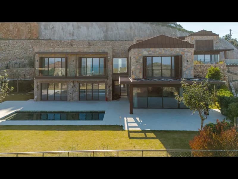 Bodrum Seba Gölköy Manzaralı Büyük Bahçeli Satılık 5+1 Villa/LUX - Muğla, Bodrum, Gölköy Mah