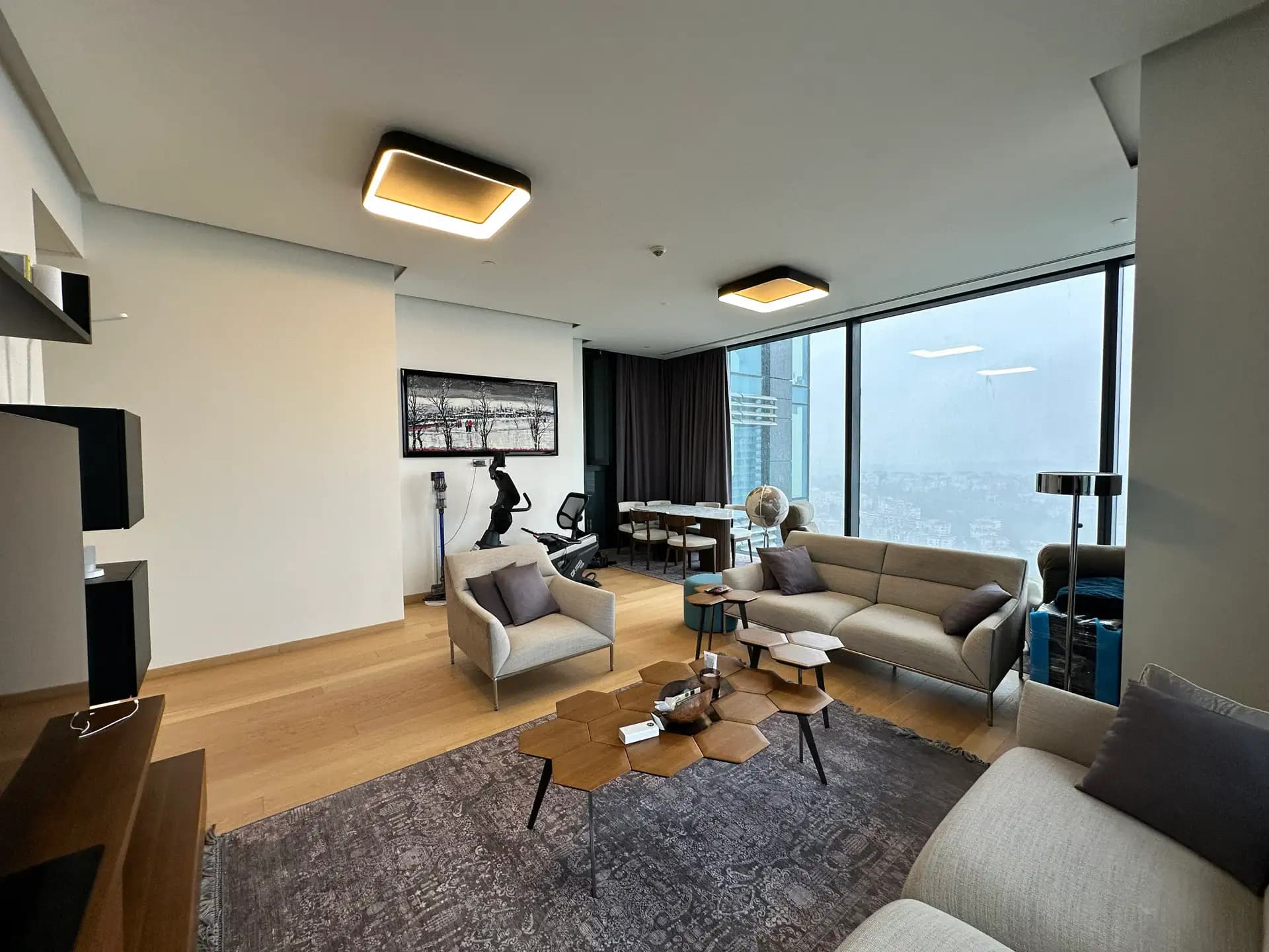 Çiftçi Towers Yüksek Kat Boğaz Manzaralı Kiralık 3+1 Daire
