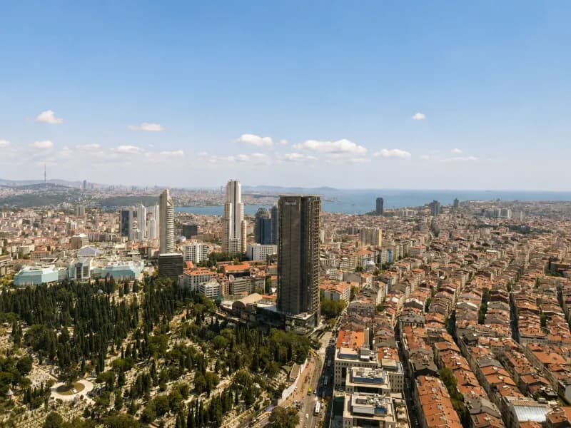 Nurol Tower Satış Ofisinden Boğaz Manzaralı Yüksek Kat Satılık Ofis  - İstanbul, Şişli, İzzet Paşa Mah